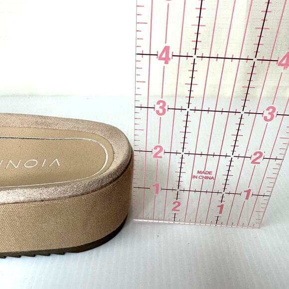 VIONIC Hayden Platform Slides Size 9 Slip On Comfort Sandal Flatform Summer - Picture 11 of 11